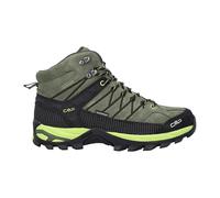 CMP Rigel Mid Trekking Shoes WP, Zapatos de Trekking Hombre, Kaki Acido, 41 EU