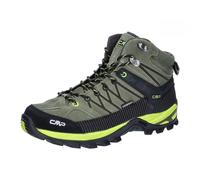 CMP Rigel Mid Trekking Shoes WP, Zapatos Hombre, Kaki Acido, 42 EU