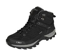 CMP RIGEL MID TREKKING SHOES WP, Zapatos de trekking, Hombre, Nero-Grey, 42 EU