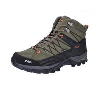 CMP Rigel Mid Trekking Shoes Wp, Zapatos de Trekking Hombre, Olive Flame, 43 EU