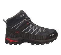 CMP Rigel Mid Trekking - Zapatillas de Senderismo para Hombre, Titanio-Ferrari, Talla 44, Titanio Ferrari, 45 EU