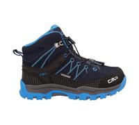 CMP Rigel Mid Trekking - Zapatos de Senderismo para niños, B.Blue-Bluestone-Royal Blue, 10 UK, B Blue Bluestone Royal Blue, 28 EU