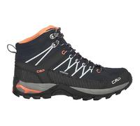 CMP Rigel Mid Wmn Trekking Shoe Wp, Mujer, Negro Azulado Melocotón, 44 EU