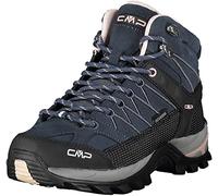 CMP Rigel Mid Wmn Trekking Shoes Wp, Zapatos de trekking Mujer, Asfalto Antracita Rosado, 36 EU