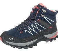 CMP Rigel Mid Wmn Trekking Shoes Wp, Zapatos de trekking Mujer, Negro azulado Melocotón, 40 EU
