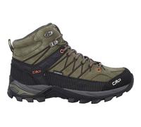 CMP Rigel Mid Trekking Shoes WP, Zapatos Hombre, Olive Flame, 42 EU