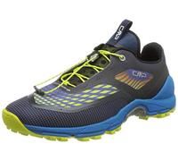 CMP Shoe, Zapato de Trail Helaine Hombre, Cobalto/Limone, 43 EU
