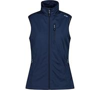 CMP Softshell Waterproof Vest Woman, Blue-Glyacto, 56