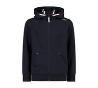 CMP - Sudadera infantil elastizada con capucha fija, B. Bardo Azul, 116