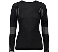 CMP Mujer Sudor Sin Costuras, Negro, 36/38