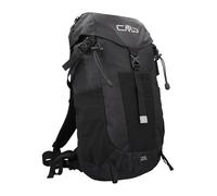 CMP Tind Mochila de senderismo de 20 l con respaldo de malla, protector de lluvia y compartimentos inteligentes, ideal para senderismo, senderismo y días activos al aire libre., negro, 20 Lang