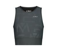 CMP - Top elástico mujer, Finchada verde, XL