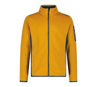 CMP Unlimitech 33E6557 - Forro polar ligero con cremallera completa para hombre, Cúrcuma, 54