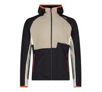 CMP Unlimitech - Chaqueta de forro polar con capucha para hombre, ANTRACITE-CORDA, 54