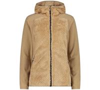 CMP Woman Highloft Fleece Jacket Hood - Mujer - Beige - talla 34- modelo 2025