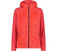 CMP Woman Highloft Fleece Jacket Hood - Mujer - Narnaja / Beige - talla 38- modelo 2025