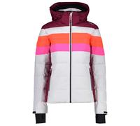 CMP Woman Jacket Zip Hood - Mujer - Blanco / Violeta / Narnaja - talla XXS- modelo 2023