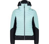 CMP Woman Unlimitech Down Jacket Fix Hood - Mujer - Azul - talla XS- modelo 2025