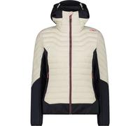 CMP Woman Unlimitech Down Jacket Fix Hood - Mujer - Beige - talla 36- modelo 2025