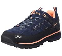 CMP Women's Moon Low Wmn Trekking Shoe WP, Blue Ink Sunrise, 39 EU