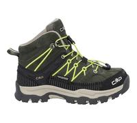 CMP Zapatos casuales 3Q12944-02FV Kids Rigel, Verde oscuro con amarillo neón, 35 EU