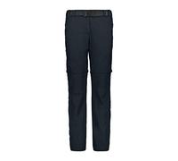 CMP Zip-Off Hose - Pantalones deportivos para mujer | Tejido elástico de secado rápido en 4 direcciones para una total libertad de movimiento. Cremallera: pantalón