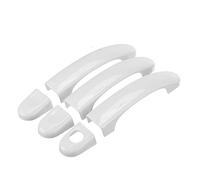 CMQA Engomada Decorativa Blanco para VW para Transporter T5 T6 para Caddy Accesorios De Coche Coche 6 7 8 Unids/Set Coche 4 Cubiertas De Manija De Puerta Embellecedor Cubierta manija Puerta