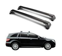 CMQISHAN Baca de Coche para Mercedes Benz R Class W251 Sedan V251 MPV 2006 2007 2008 2009 2010 2011-2019, Portaequipajes con Cerradura Barras Transversales Ajustables Barras de Techo Portaequipajes.