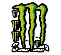 CMR DESIGN Pegatinas Stickers Monster Energy - Stickers Moto - Pegatinas Para Quad - Motocross - Para Motocicletas, Coches, Cascos, Computadoras Y Otros Objetos (46)