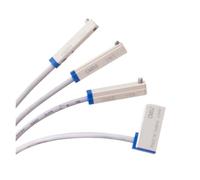 CMSG DMSE DMSH CMSJ Sensor de cilindro con interruptor de láminas de proximidad NPN PNP de dos hilos(Multicolor,2m)