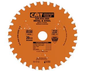 CMT 226.032.06H Sierra circular de corte seco para metales línea industrial D 150mm B 20mm Z 32