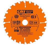 CMT 271.150.24H hoja circular itk-plus para corte largo y travesera vena, Naranja, Arancio