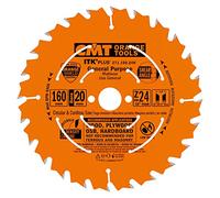 CMT 271.160.24H Hoja Circular itk-Plus para Corte Largo y travesera vena, Naranja, Arancio