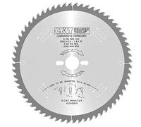 Hojas CMT Xtreme de diente trapezoidal negativo para laminados y aglomerados