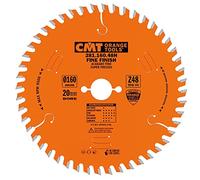 CMT 281.160.48H Sierra circular de diente trapezoidal positivo línea industrial D 160mm B 20mm Z 48