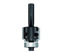 CMT 661.064.11 Broca de carburo de inserción con radio de 1/4 pulgadas, diámetro de 1-1/8 pulgadas con vástago de 1/4 pulgadas