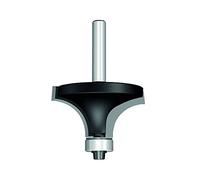 CMT 83808 Contractor Broca redonda y para cuentas, 1-3/4 pulgadas de diámetro, radio de 5/8 pulgadas, vástago de 1/4 pulgadas