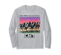 CMT Country Music Television Music Til The Cows Come Home Manga Larga