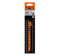 CMT JS711DF - Lote de 5 cuchillas para sierra, para madera y metal, de color naranja