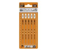 CMT jt318vf-5 Bimetal 8% cobalto - Plantilla de hoja de sierra para madera y metal, t-shank (5 unidades)