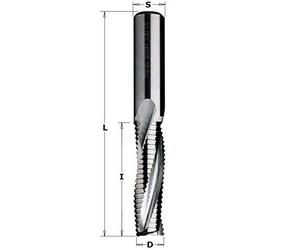 CMT Orange Tools 195.082.11 - Fresa helicoidal z3/r pos. d 8x42x90 hwm dx