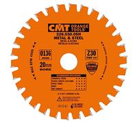 CMT ORANGE TOOLS 226.030.05H Sierra circular de corte seco para metales línea industrial D 136,5mm B 20mm Z 30