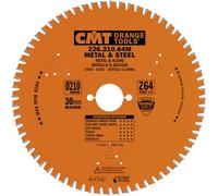 CMT ORANGE TOOLS 226.210.64M LAMA DE CIE PR.METALS HW 210X2.2/1.8X30 Z64 FWF