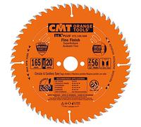 CMT ORANGE TOOLS 273.165.56H Hoja circular (U-ITK) HW 165x1.7/1.1x20 (+15.88) Z56 ATB+S