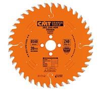 CMT Orange Tools 281.160.40H - Sierra Circular Laminado y Aglomerado HW 160x2.2/1.6x20+4/45 Z40 TCG 10pos