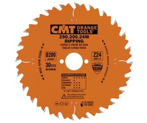 CMT Orange Tools 290.200.24M - Sierra circular 200x2.8x30 z 24 atb 20 grados