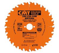 CMT ORANGE TOOLS 290.230.24M Sierra circular 230x2.8x30 z 24 atb 20 grados, Metallo/Grigio