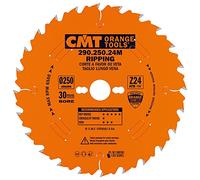 CMT Orange Tools 290.250.24M - Sierra circular 250x2.8x30 z 24 atb 20 grados D 125mm B 20mm Z 20