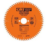 CMT ORANGE TOOLS 292.190.64M Sierra circular 190x2.6x30 z 64 atb 15 grados, 0 W, 0 V, Metallo/Grigio