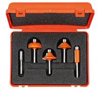 CMT ORANGE TOOLS 700.005.03 Estuche de 5 fresas para perfiles